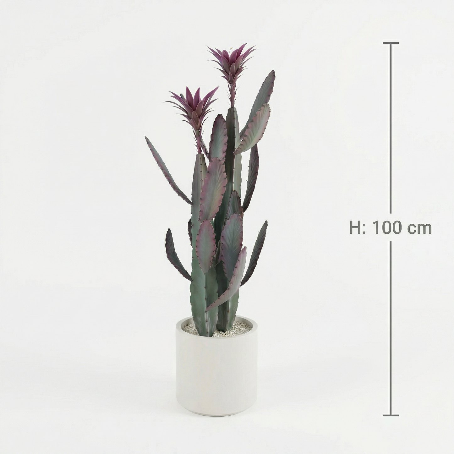 Künstlicher Kaktus 100 cm mit Dekotopf