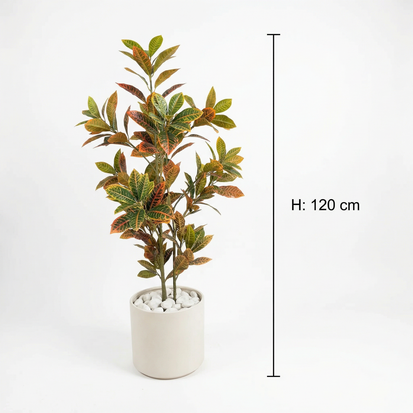 Künstliche Stiele Croton 120 cm