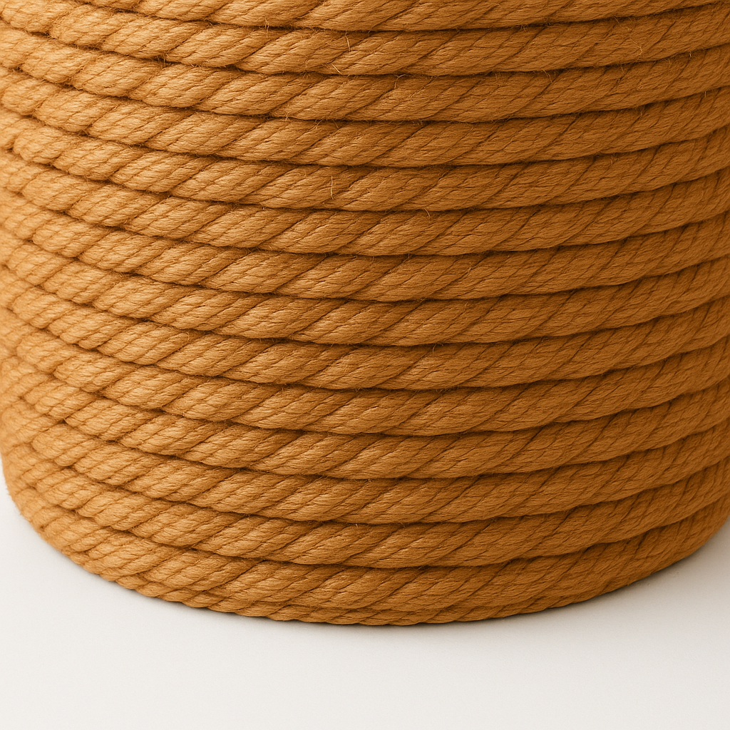 Handgefertigter Bambuskorb-Pflanzkübel