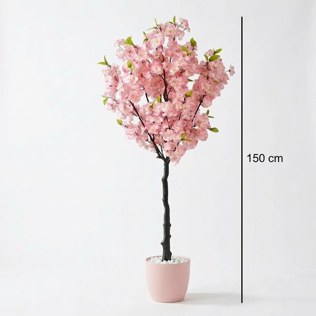 Künstlicher Sakura Kirschblütenbaum Rosa 150 cm