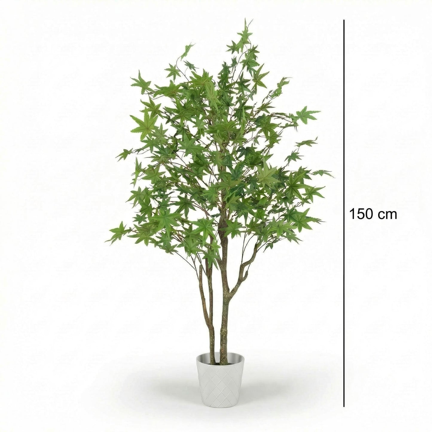 Künstlicher Japanischer Ahornbaum Grün 150 cm