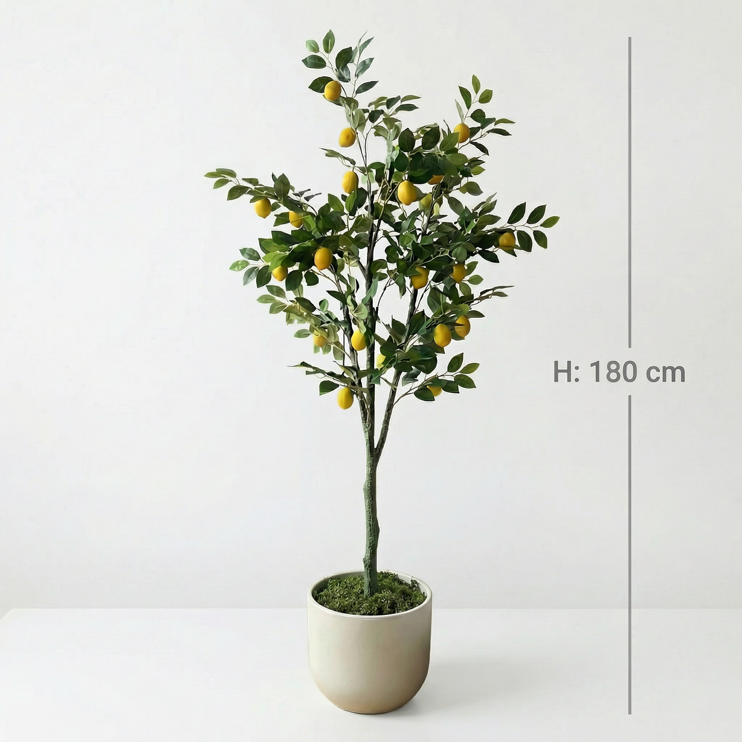 Künstlicher Zitronenbaum 150–180 cm