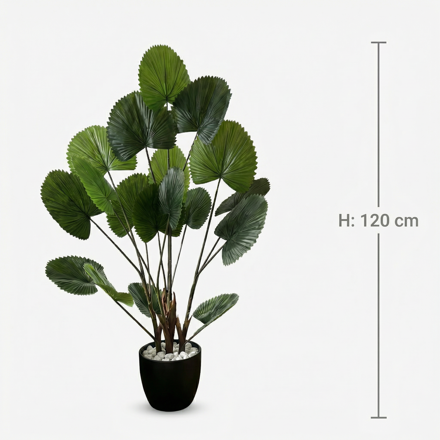 Künstliche Fächerpalme 120 cm