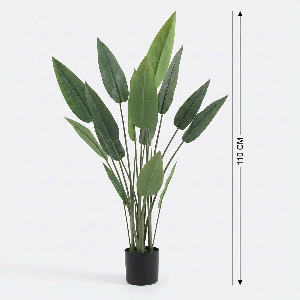 Künstliche Paradiesvogelpflanze 110 cm