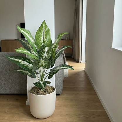 Künstliche Stiele Dieffenbachia Grün-Weiß 45 cm