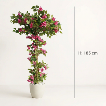 Künstlicher Bougainvillea-Baum 185–210 cm