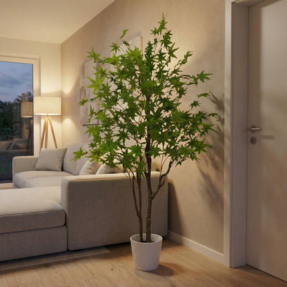 Künstlicher Japanischer Ahornbaum Grün 150 cm