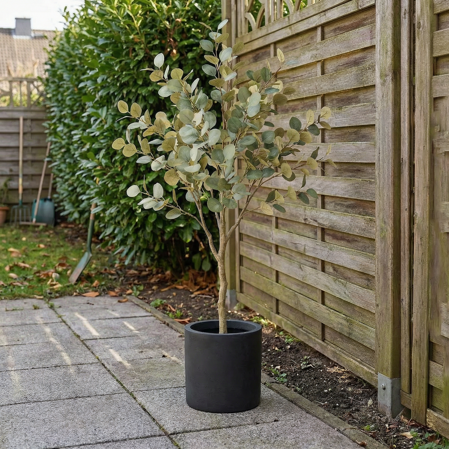 Künstlicher Eukalyptusbaum 150 cm mit Dekotopf