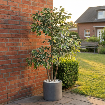 Künstlicher Ficus Benjamina 150 cm mit Dekotopf