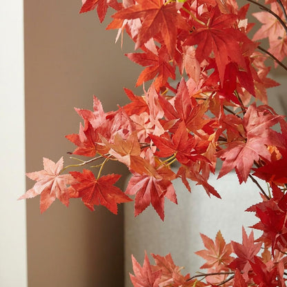 Künstlicher Japanischer Ahornbaum Rot 120 cm