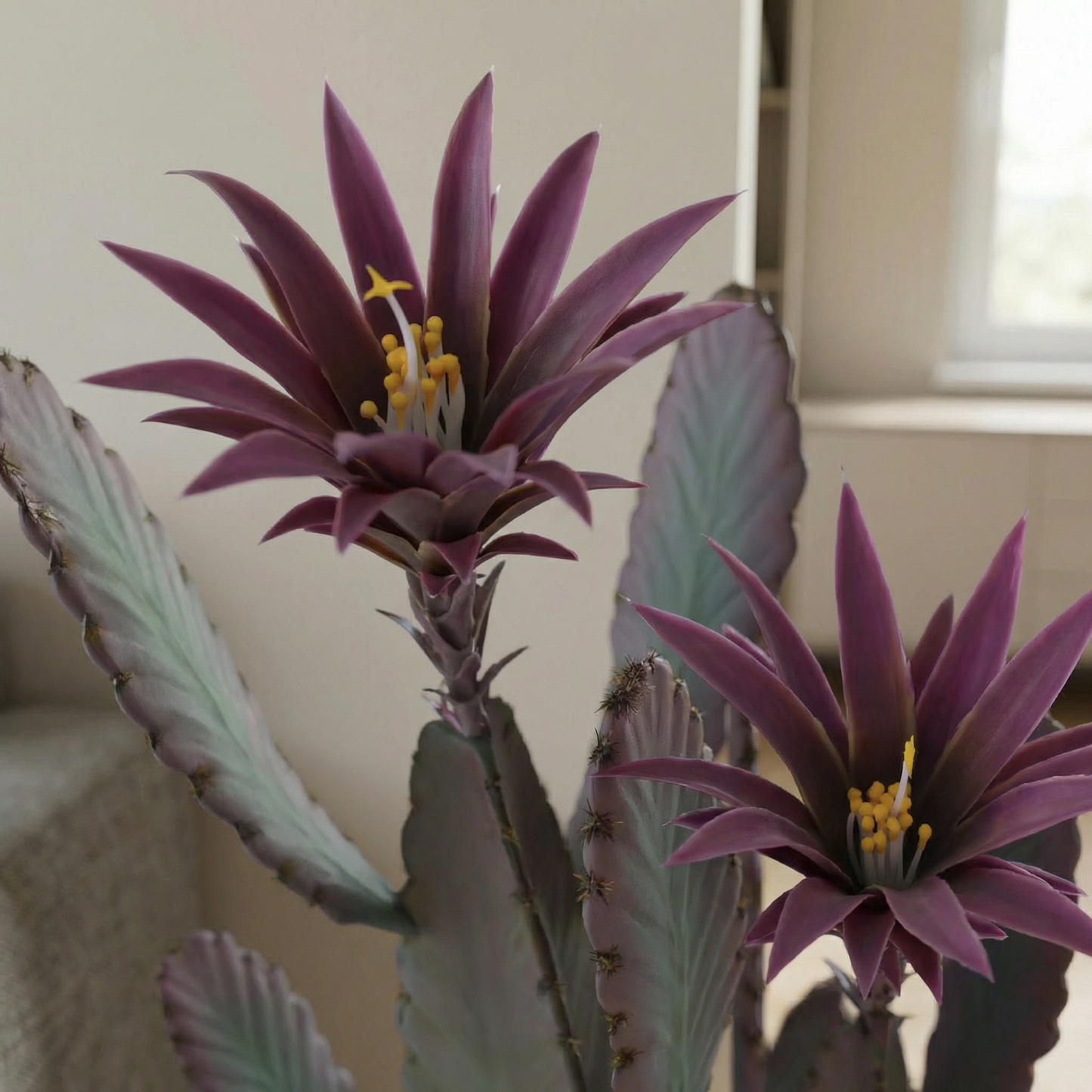 Künstlicher Kaktus 100 cm mit Dekotopf