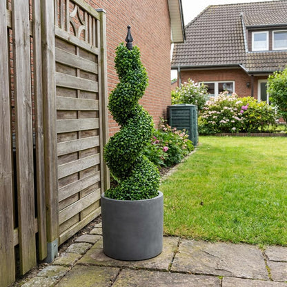 Künstlicher Buchsbaum in Spiralform 90 cm (2er-Set)
