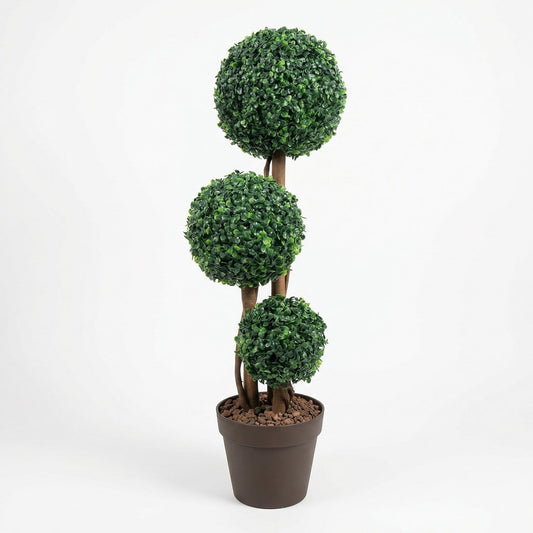 Künstlicher Buchsbaum Kugelbaum 90 cm