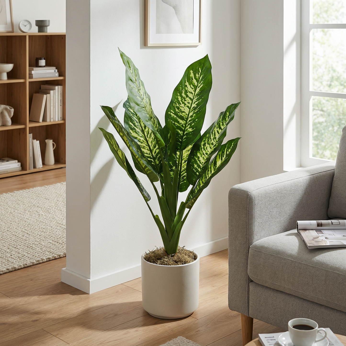 Künstliche Dieffenbachie 90 cm