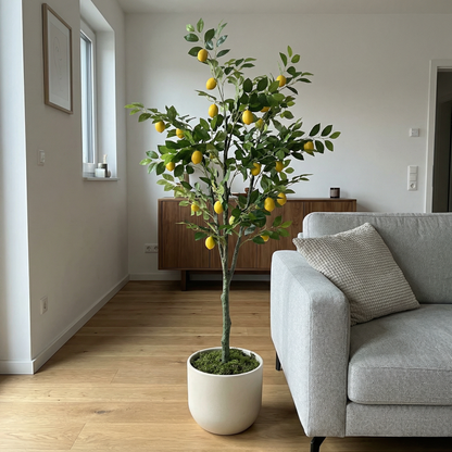 Künstlicher Zitronenbaum 150–180 cm