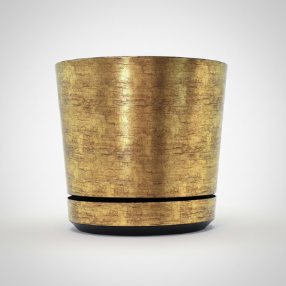 Blumentopf Ø32,5 cm ORO Metall Optik