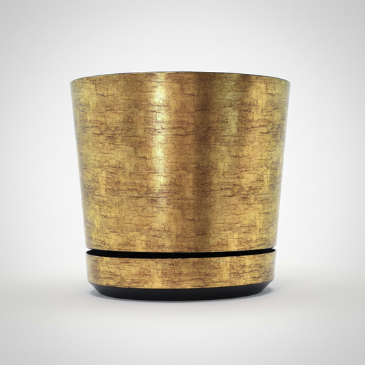 Bloempot Ø32,5 cm ORO metaaloptiek