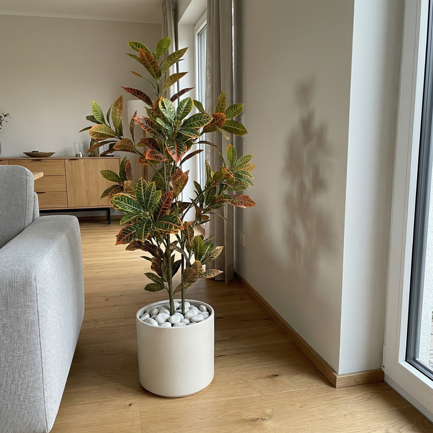 Künstliche Stiele Croton 120 cm