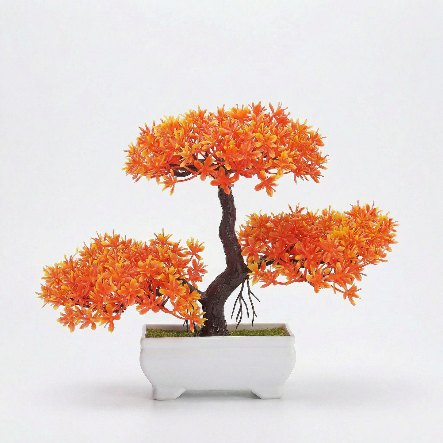 Künstlicher Blüten-Bonsai 20 cm mit Dekotopf