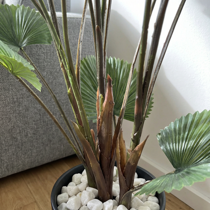 Künstliche Fächerpalme 120 cm