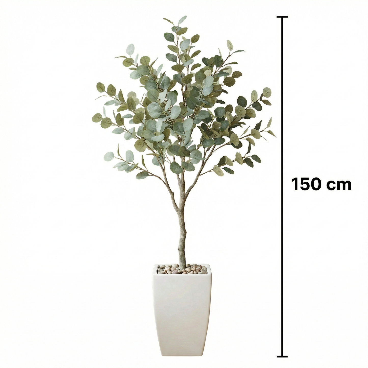 Künstlicher Eukalyptusbaum 150 cm mit Dekotopf