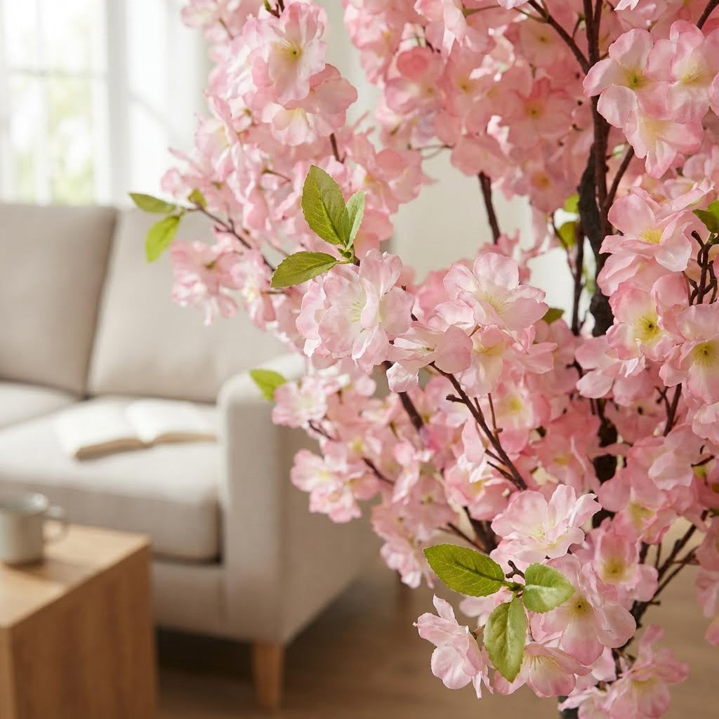 Künstlicher Sakura Kirschblütenbaum Rosa 150 cm