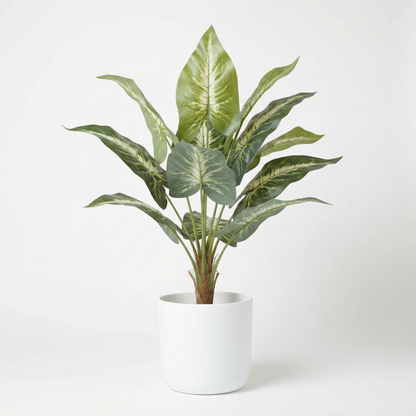 Künstliche Stiele Dieffenbachia Grün-Weiß 45 cm