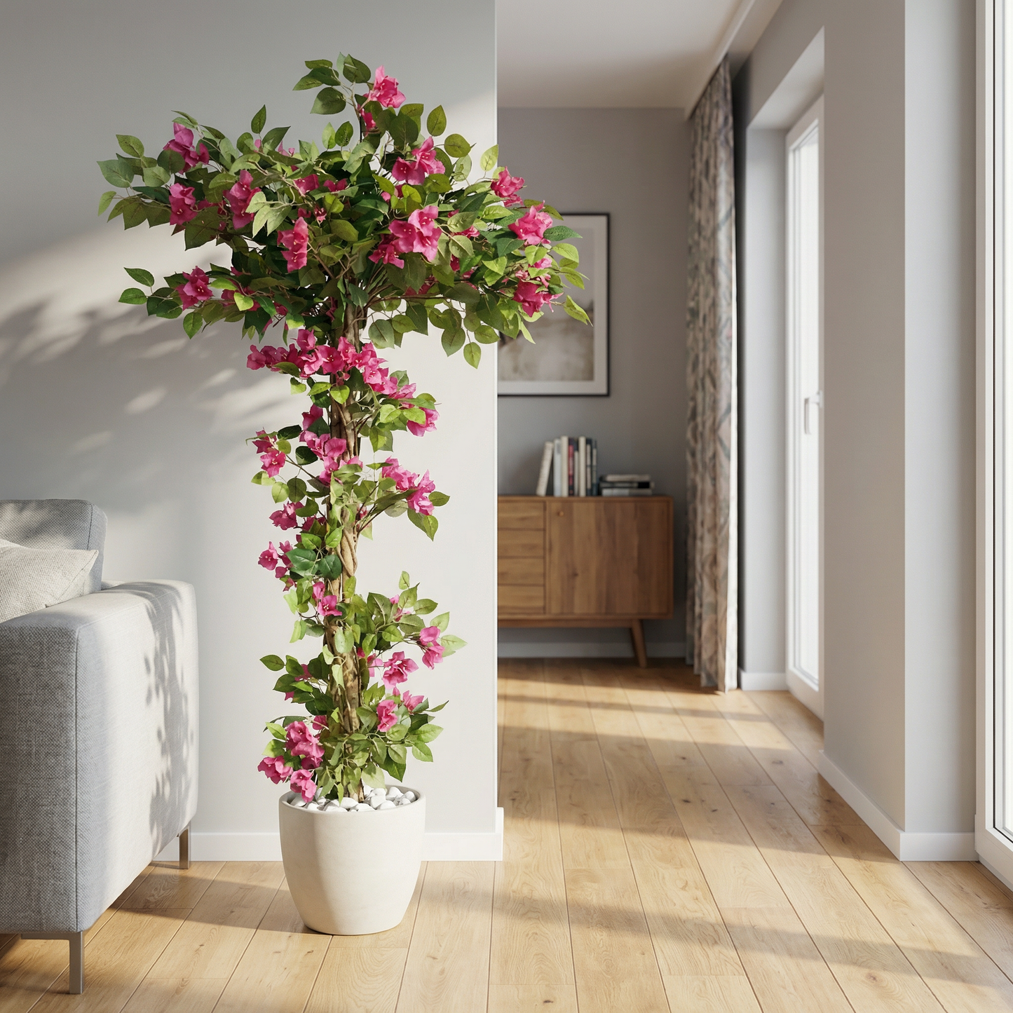 Künstlicher Bougainvillea-Baum 185–210 cm