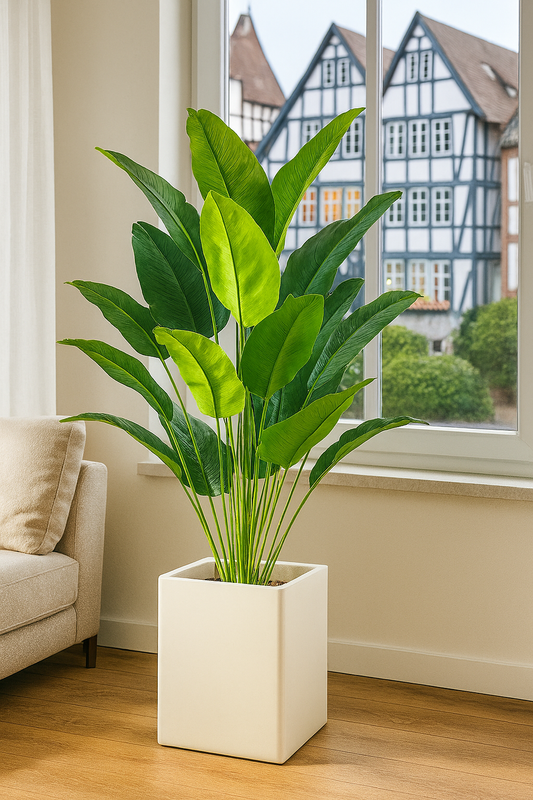 TropenTraum™- Tropische Palme (18 Blätter)