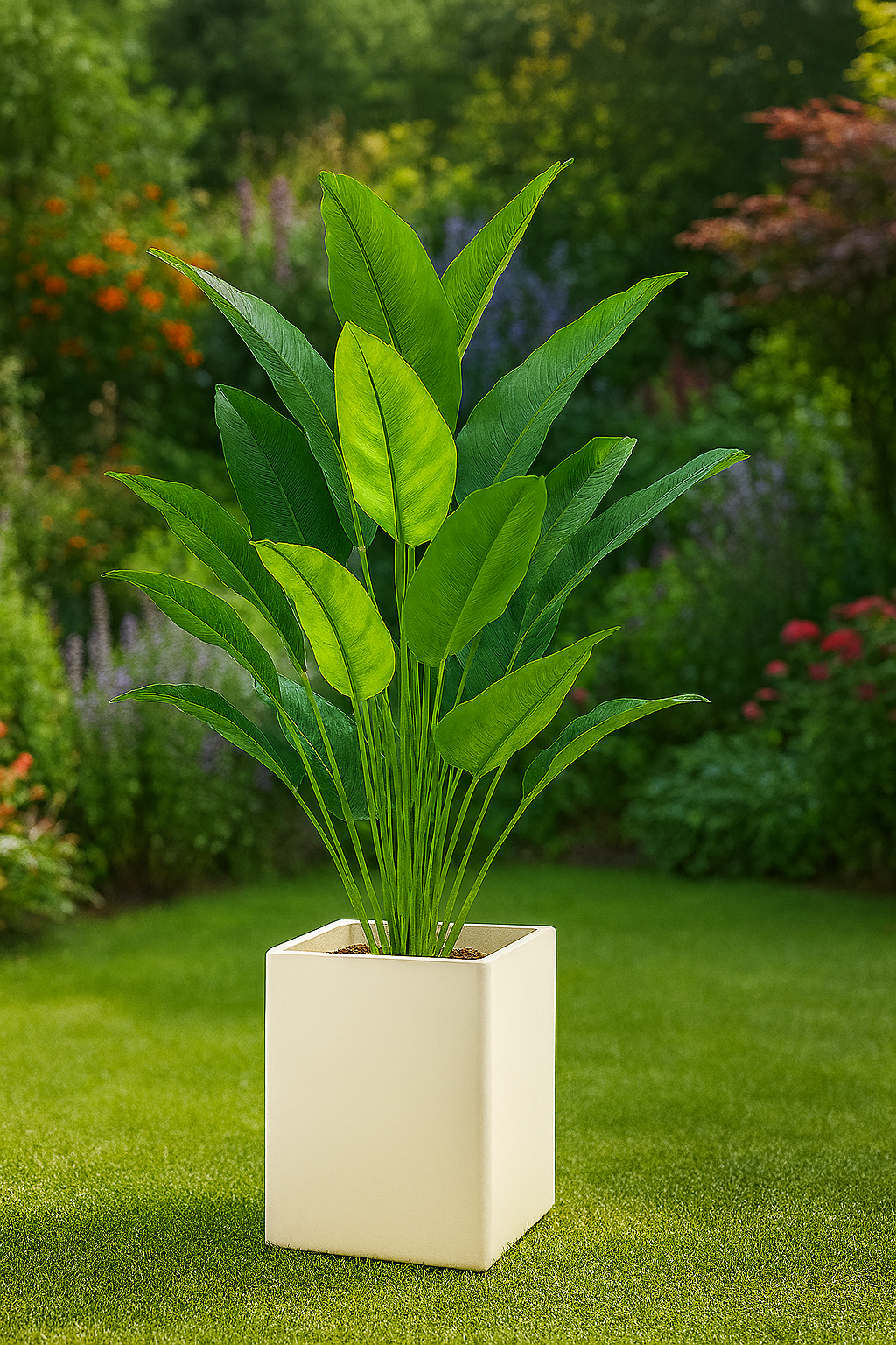 TropenTraum™- Tropische Palme (18 Blätter)