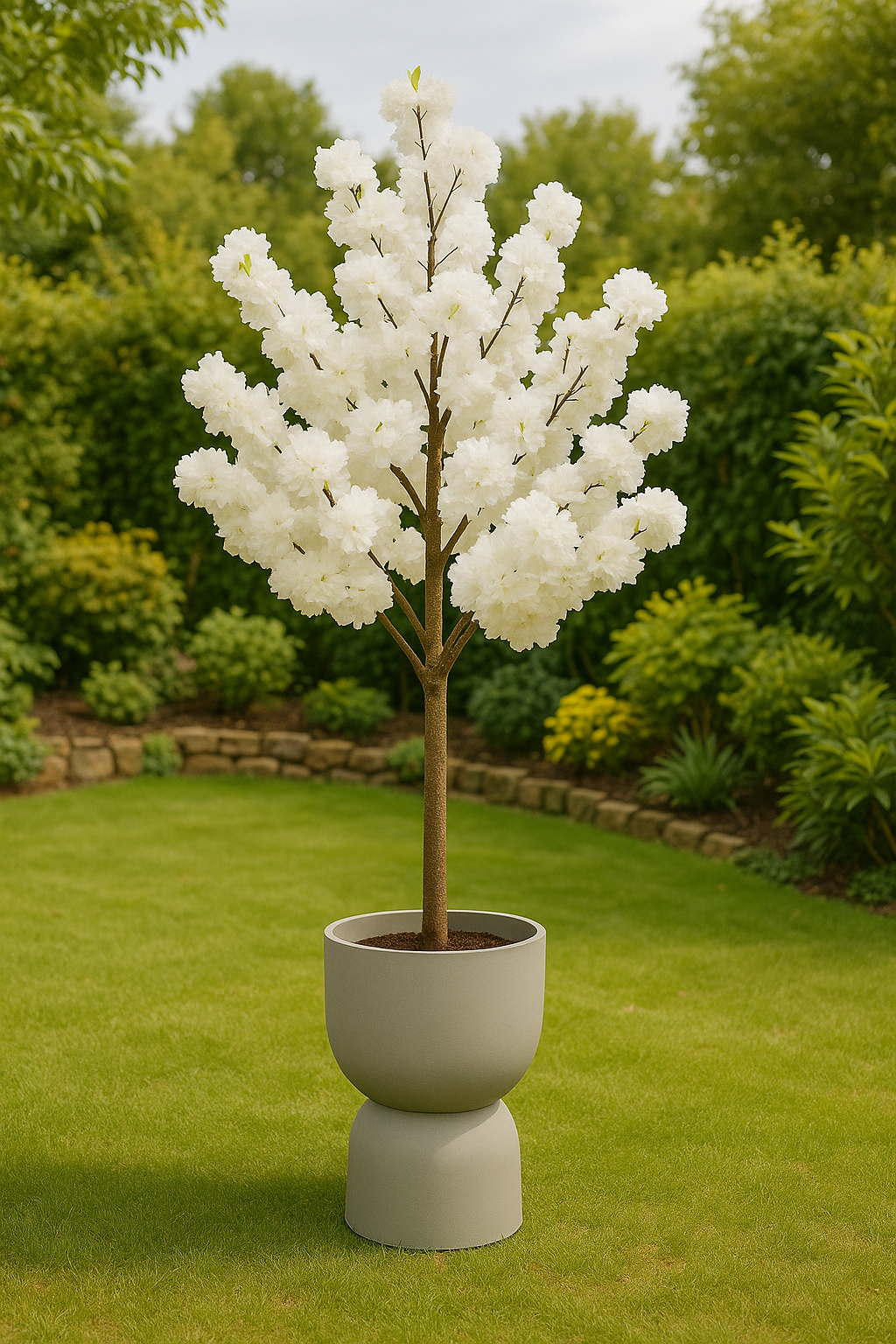 Ostgarten™ - Sakura Frühlingsblütenbaum (Weiß)