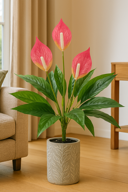 Tropentraum™- Künstliche Anthurium-Topfpflanze