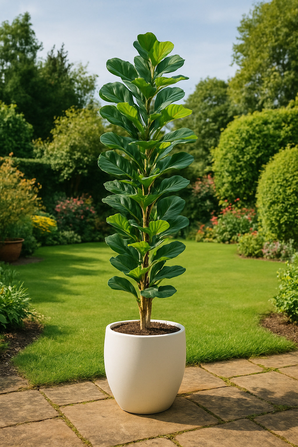 TropenTraum™-Künstlicher Fiddle Leaf Feigenbaum