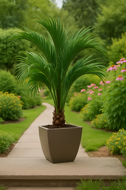 MediterraneOase™- Künstliche Sago-Palme als Topfpflanze