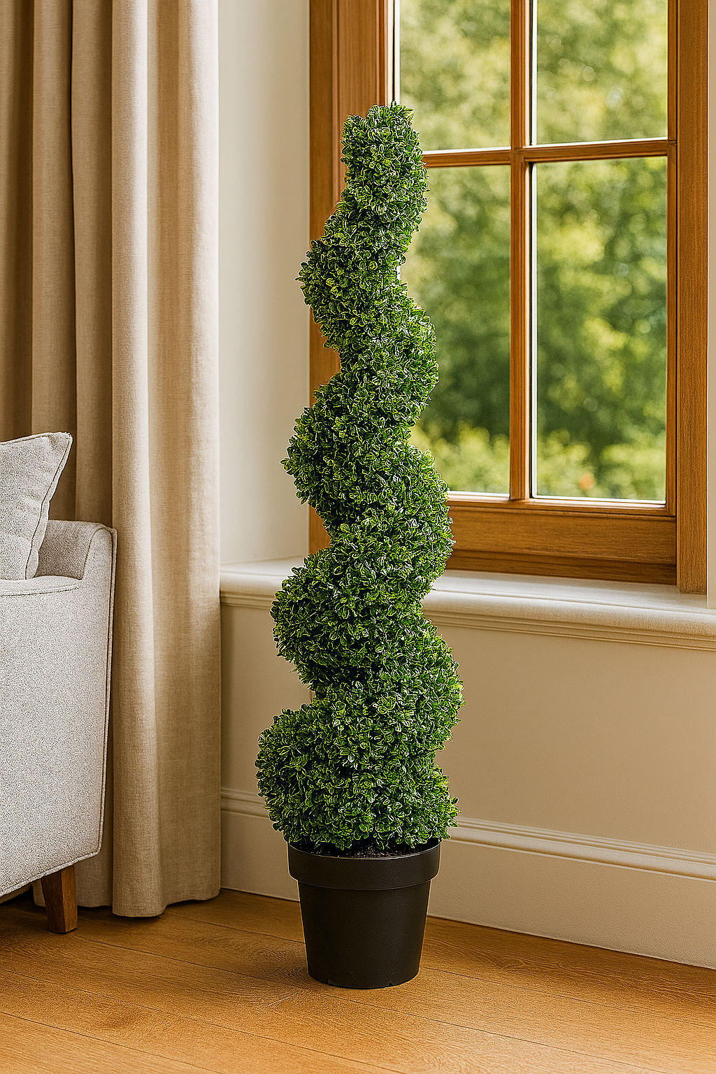 MediterraneOase™- Künstlicher Formschnitt Spirale Pflanze