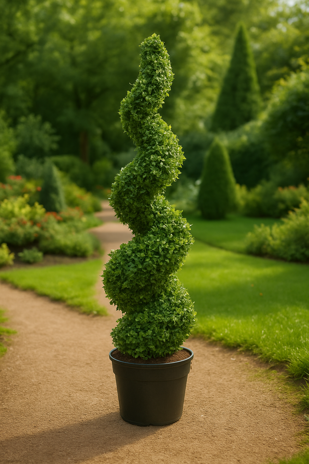 MediterraneOase™- Künstlicher Formschnitt Spirale Pflanze