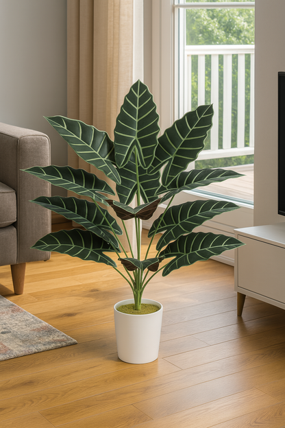 TropenTraum™- Künstliche Glücks-Taro-Blätter