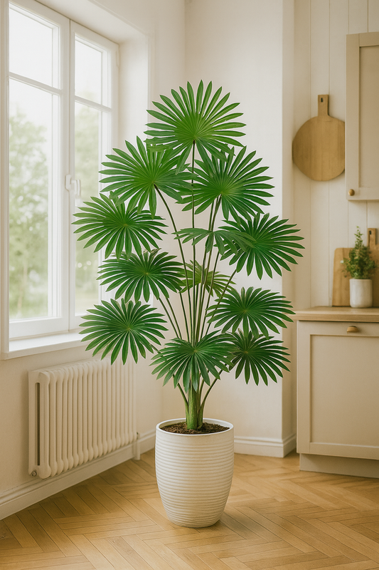 TropenTraum™- Künstliche Fächerblatt-Tropikpflanze