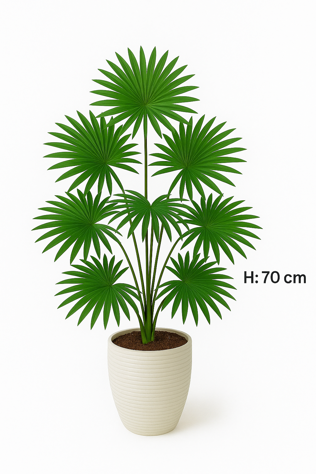 TropenTraum™- Künstliche Fächerblatt-Tropikpflanze