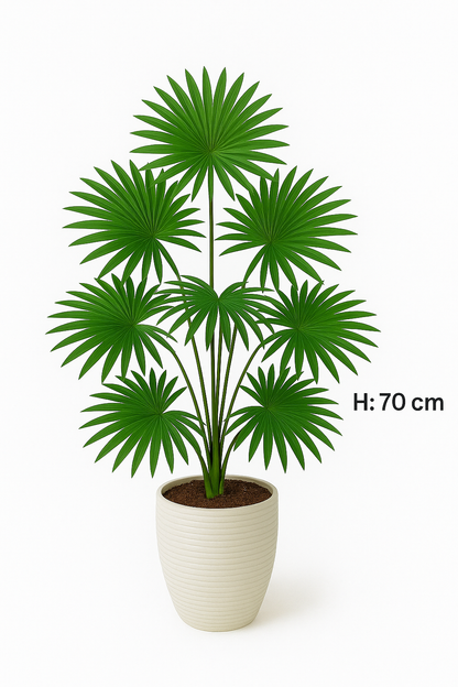 TropenTraum™- Künstliche Fächerblatt-Tropikpflanze