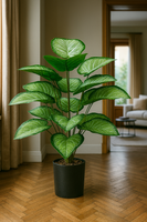 TropenTraum™- Taro Blatt gefälschte grüne Topfpflanze