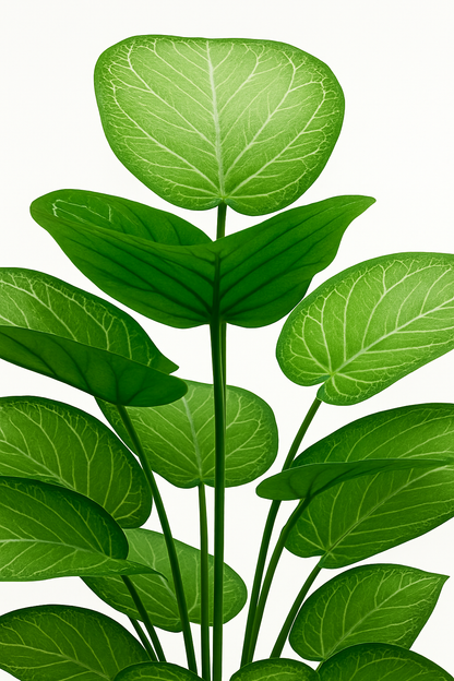 TropenTraum™- Taro Blatt gefälschte grüne Topfpflanze