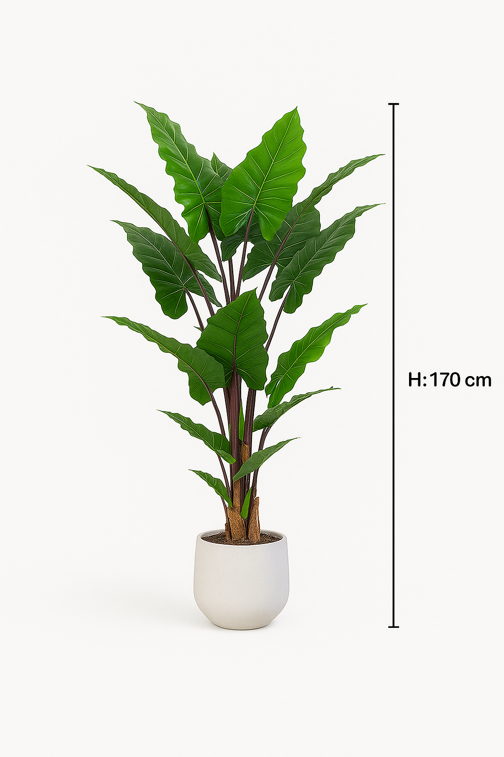 TropenTraum™- Künstliche rote Calla Lily Pflanze