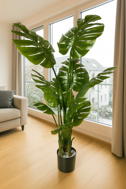 TropenTraum™- Künstliches Monstera Deliciosa-Blatt