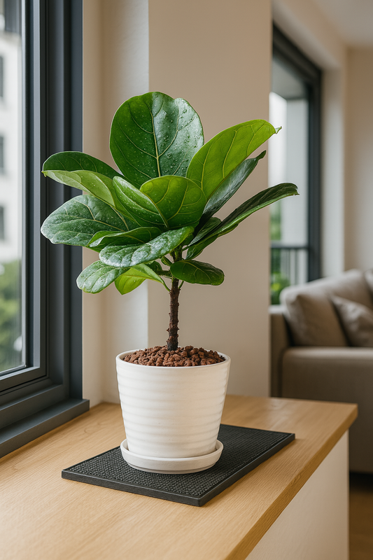 TropenTraum™- Künstliche Qingyerong-Zierpflanze mit Blättern