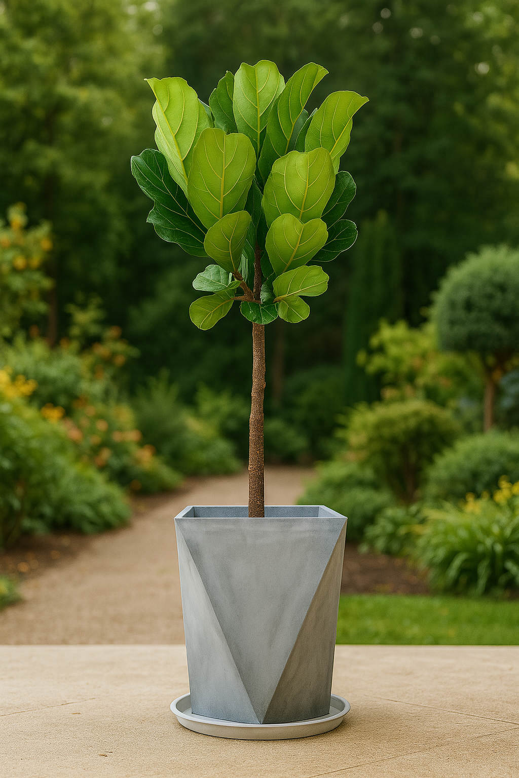 TropenTraum™- Künstliche Geigenbogen-Feigenbäume