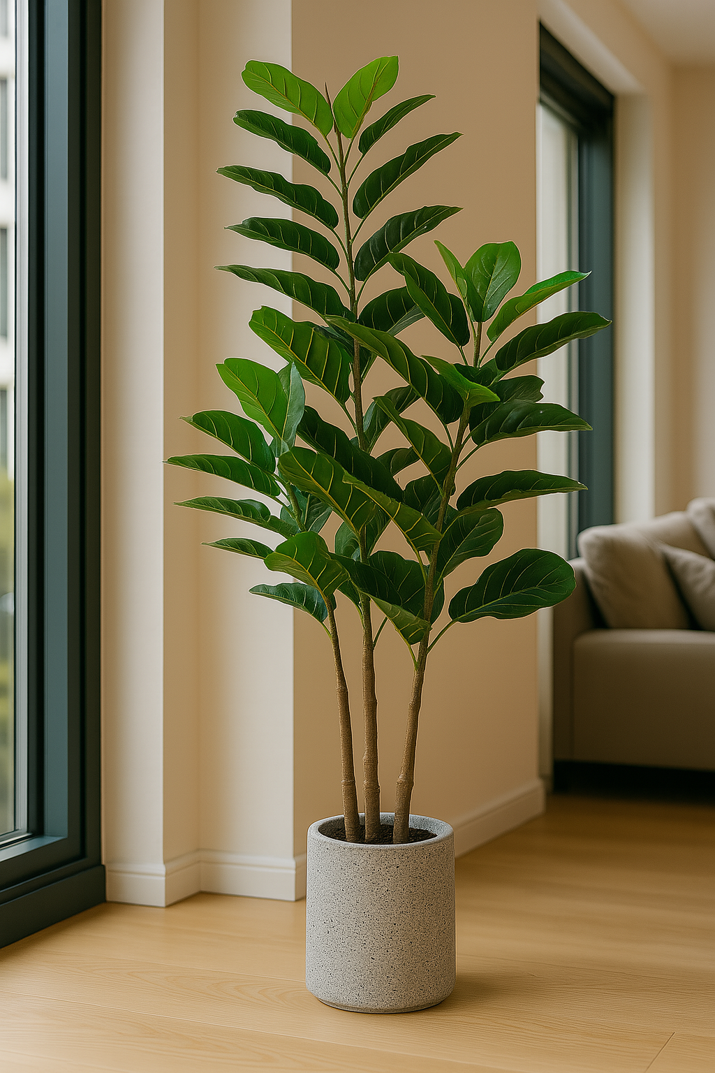 TropenTraum™- Künstlicher Geigenblatt-Banyanbaum