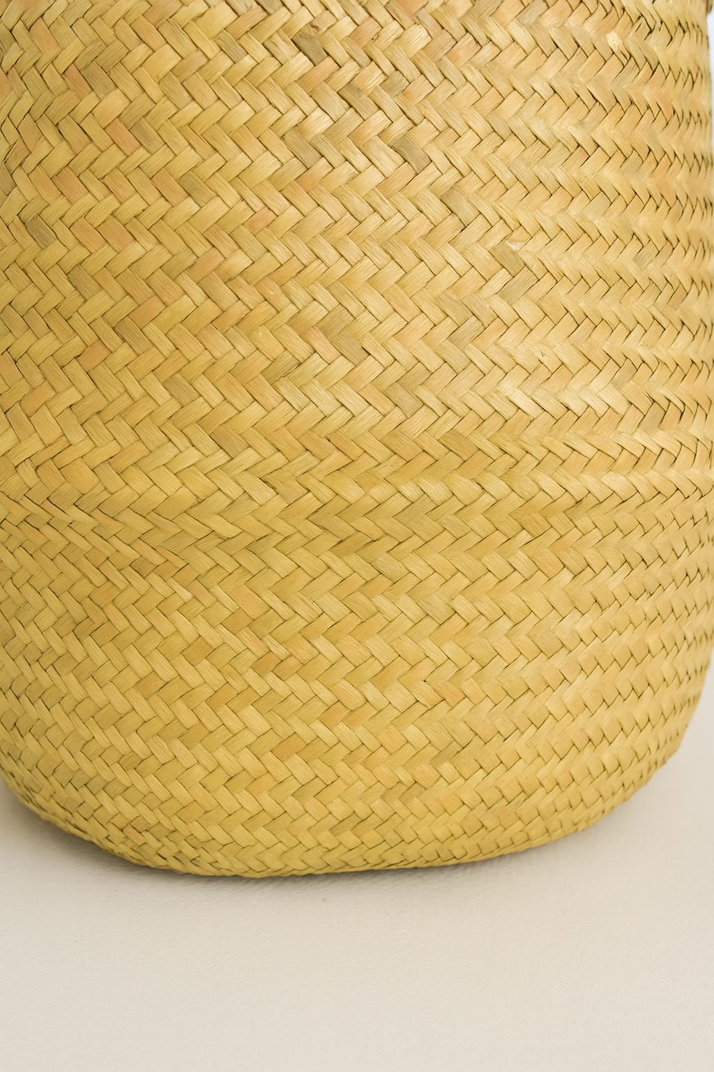 Gewebter Boho-Seegraskorb