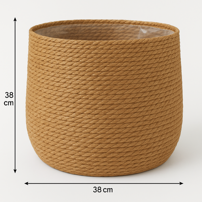 Seegras-Pflanzenkorb