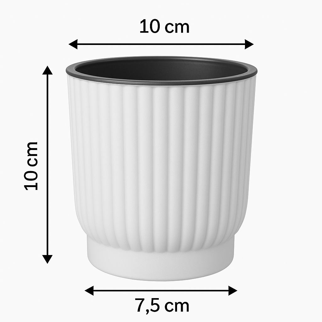 Moderner wasserabsorbierender Pflanzkübel